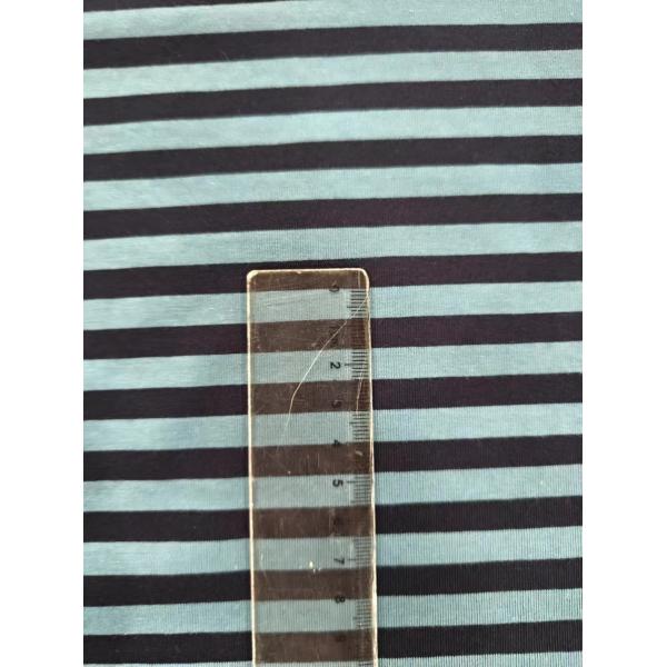 Противополоскательная и нелегко деформируемая мягкая хлопчатобумажная полосатая ткань для футболки