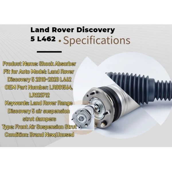 Land Rover Discovery 5 L462 Front Air Suspension Strut  Brand New with ADS  LR123712