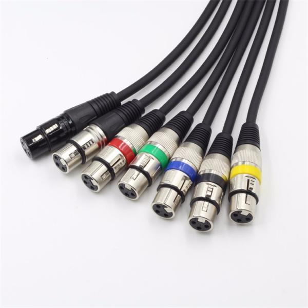 3 Years Warranty China DMX XLR Male to Female Cables Microphone cables