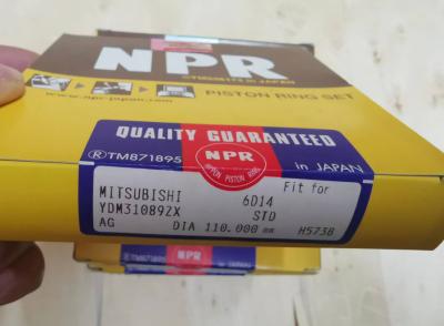 YDM31089ZX ME999952 NPR Piston Rings For 6D14 4mm 5mm 6D15