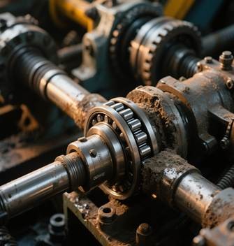 Chrome Steel NJ208EM Cylindrical Roller Bearing for Engineering Machinery