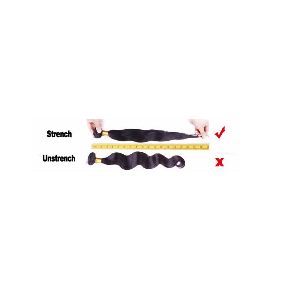 22inch Natural Black Kinky Straight Brazilian Virgin Human Hair Bundle Hair Weft