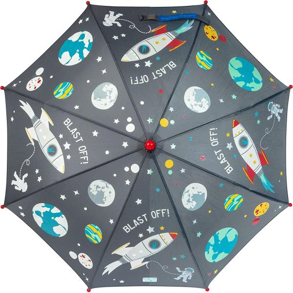 2023 Cute and Cool 8K Hook Handle Windproof Children's Rain Umbrella 190T Nylon Fabric