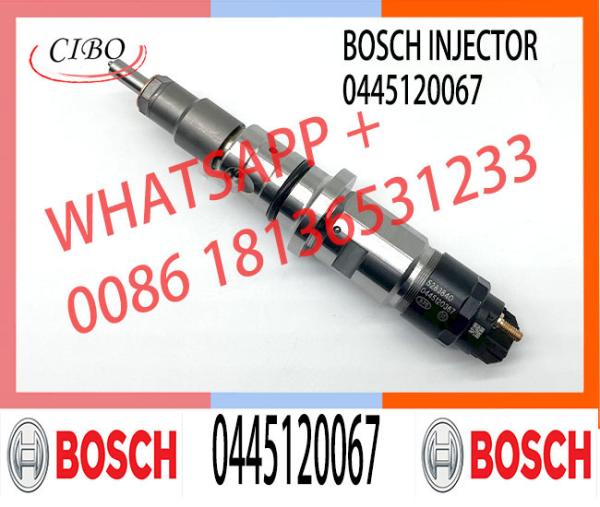 0445 120 067 injecteurs de carburant diesel 0445120067 du système 0986435549 communs d'injection de carburant de rail pour VOL ec210