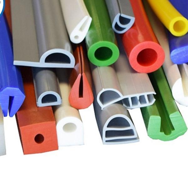 Customized Hardness 65±5 Silicone Rubber Seal Strip for Industrial Applications