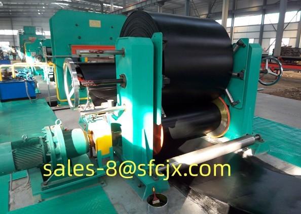 Cooling Cycle Control Coveyor Belt Rubber Vulcanizing Press Customization
