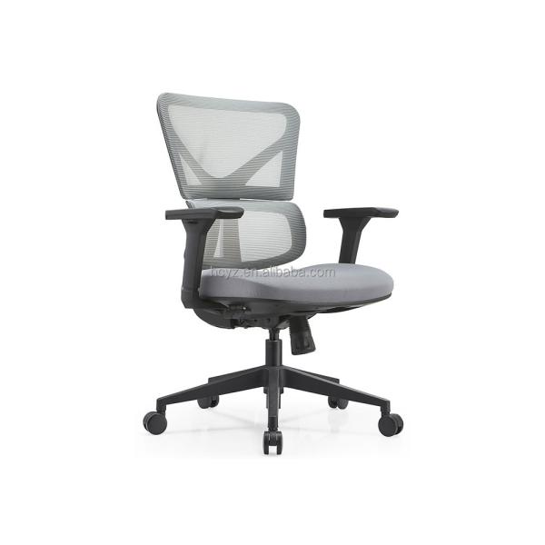 Mesh Fabric Executive Chair High End Swivel Office Chair with Adjustable Back Support