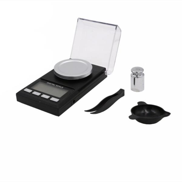Convenience Stores Mini Pocket Digital Scale for Diamond Jewelry 50g Gold Silver Capacity 0.001g Resolution OEM Customizable