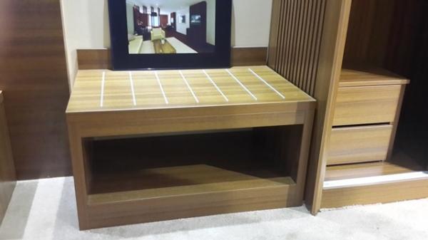 5 Star Custom Hotel Furniture / Hotel Casegoods Furniture Oak Color OEM Design