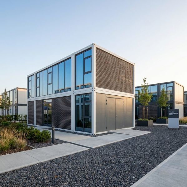 Prefab Container Housing Apartments 20ft Detachable FlatPack Container House