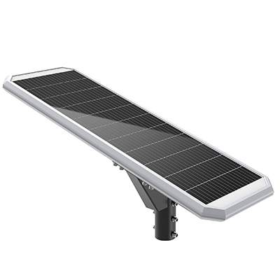 50000h Lifespan Solar LED Street Light with 12 Hours Lighting Per Night and Operating Temp -20°~60°