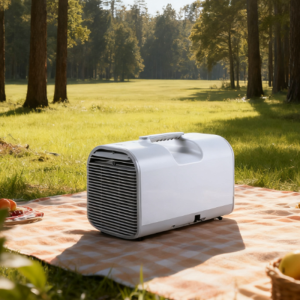 Portable Air Conditioner with 4200 BTU Cooling 3 Speed Wind Mode and 220V for Home Office and Car
