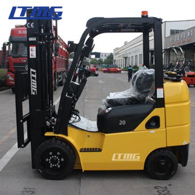 4500mm Triplex Mast  Container Lifting Forklift , 2 Ton Propane Gas Forklift