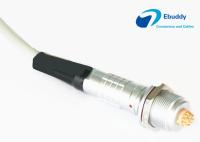 Relevo Substitute da curvatura dos conectores do metal do Pin dos conectores circulares 8 de LEMO opcional