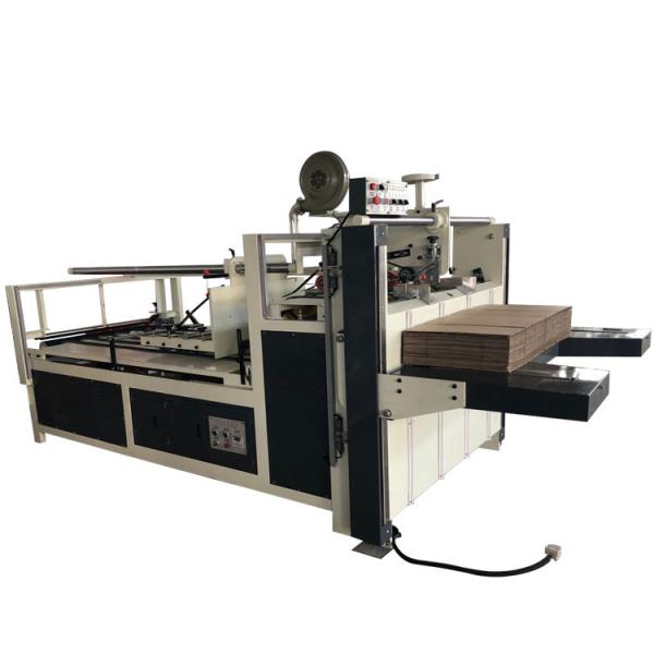 60m/Min Semi Auto Folder Gluer Machine With Automatic Digital Counter