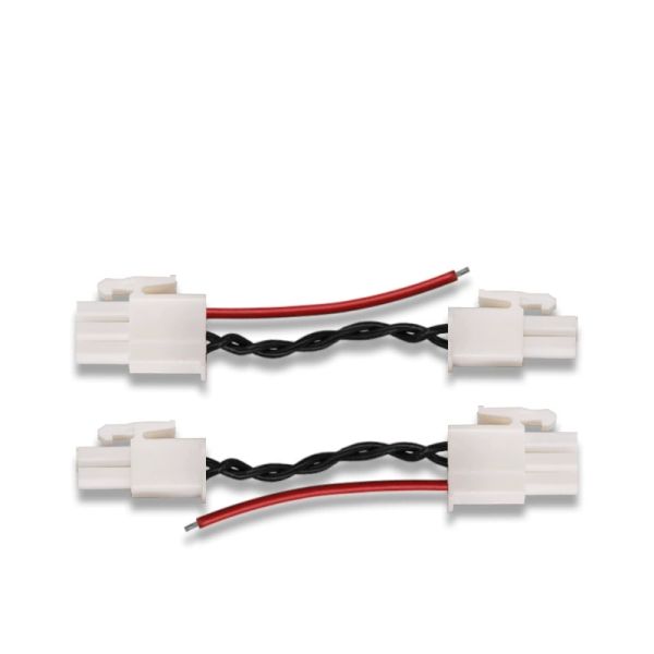 Custom Automotive Wire Harness 2-Pin Male-to-Female Inline Splice Terminal Wire with Locking Buckle Cable Assembly