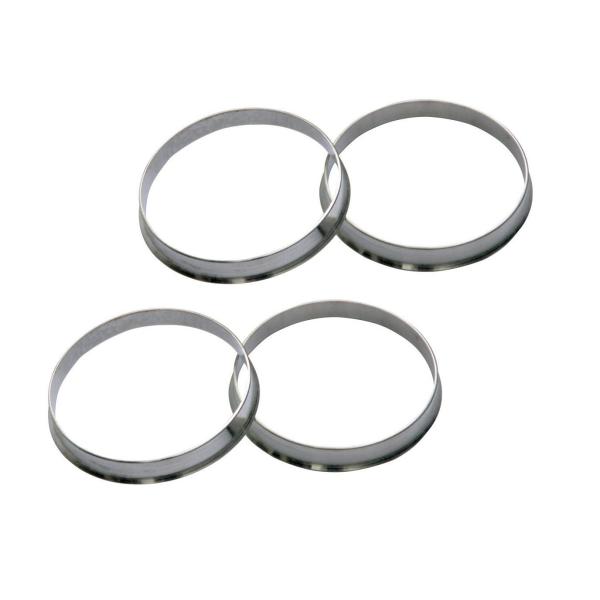 Auto Wheel Aluminum Hub Rings 6061 T6 Treatment OD 74.1 To ID 57.1 Mm