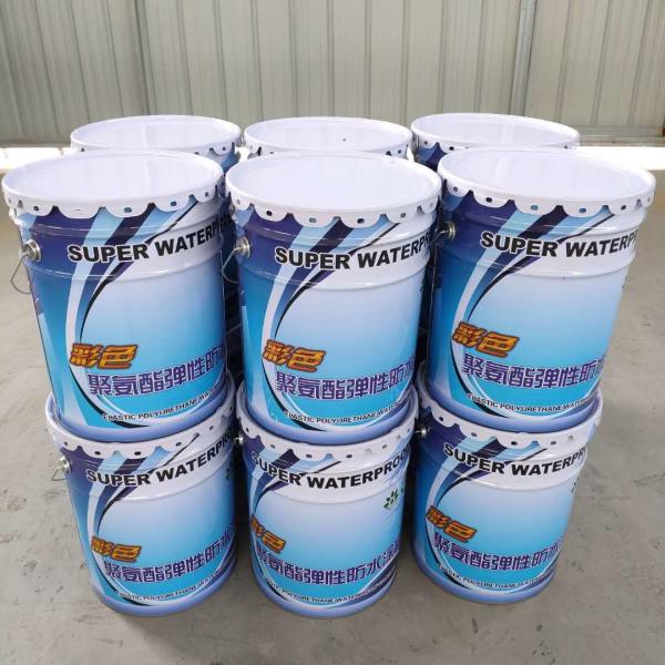 Full Dry ≤20h Single Component Polyurethane Waterproofing Durable Acrylic Waterproof Coating