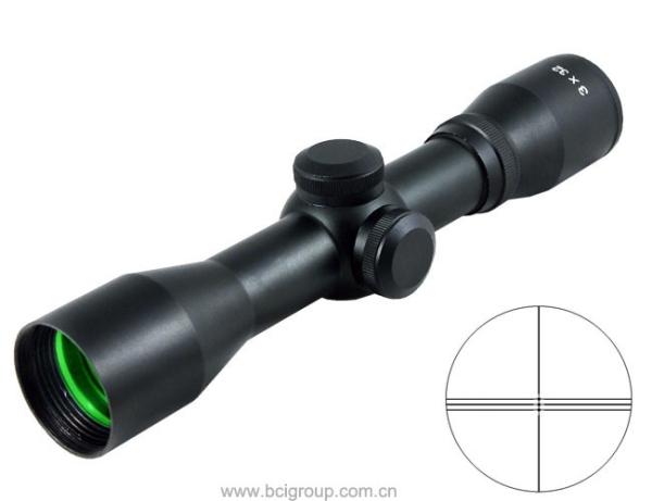 hunting riflescopes 3×32mm tactical riflescope long eye relie optics sniper riflescope
