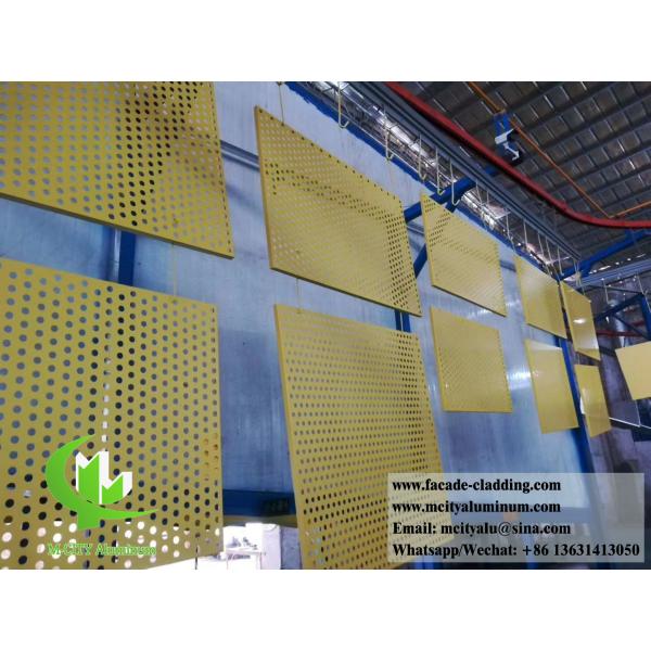 Пробивающие металлические экраны, алюминиевые пробитые панели для фасадов, облицованных стенами