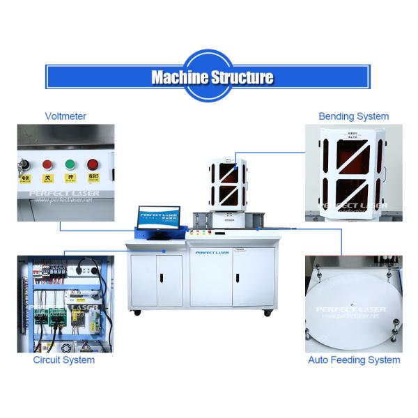 Машина для изгиба канальных букв для рекламной промышленности Металлические буквы Знаки логотипы