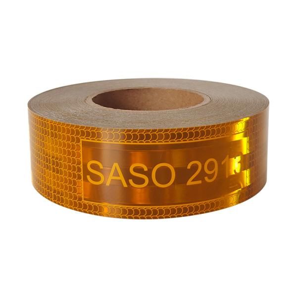SASO 2913 Laminado de fita refletora Caminhão de autocolante refletor Arábia Saudita Para a segurança