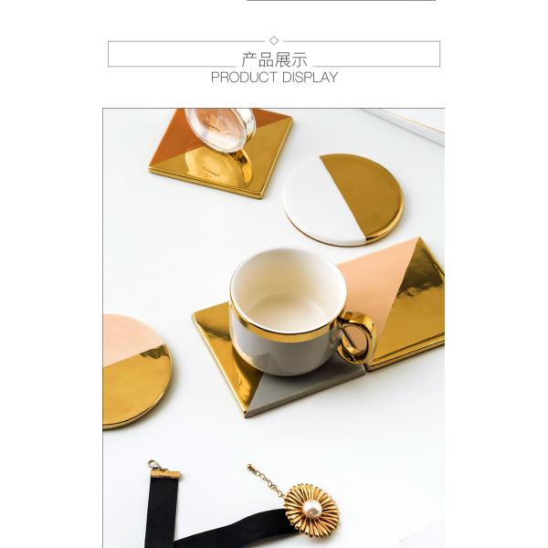 Синий/зеленый/черный мраморный керамический подъемник популярный для украшения столов