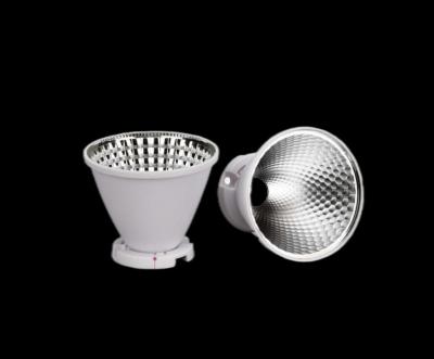 Low Glare PC LED Light Reflector For Exhibition Area / Retail / Shops Lighting