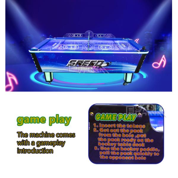 CE Hardware Electric Air Hockey Table Indoor Outside 750W