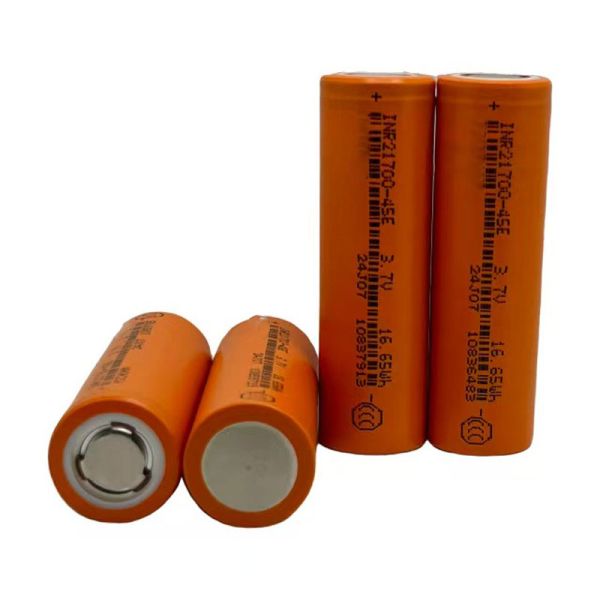 3.7V 4500mAh 21700 Li-ion Cell for E-bike Power Tool Energy Storage
