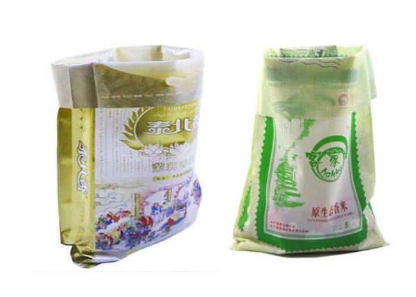 Tear Resistant Sugar Packaging Bags , Sugar Plastic Bags Double Stitched