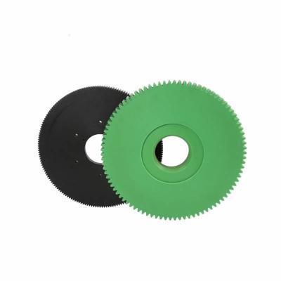 Roda denteada helicoidal fazendo à máquina do dente reto da engrenagem da movimentação do metal do CNC da engrenagem feita sob encomenda