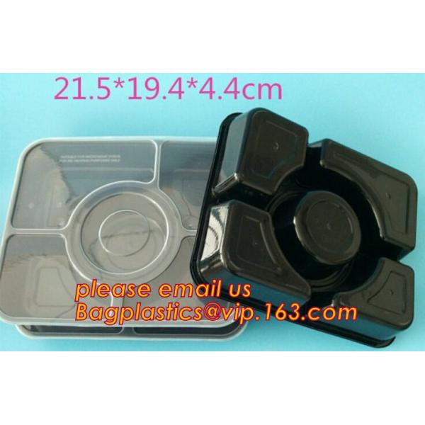 коробок пищевого контейнера клетки пластмассы 2 Индонезии коробки для завтрака 400мл коробка для завтрака Микроваре здоровых японская с палочками пакует