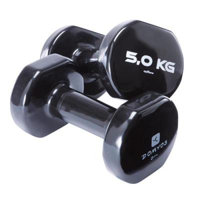 Colorful PVC Coating Gym Dumbbells Hand Weights For Total Body Workout
