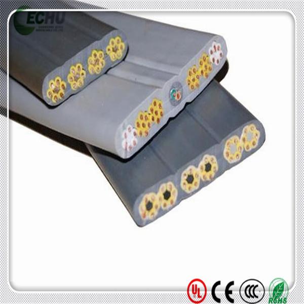 Video Flat Elevator Cable, ECHU Cable, ECHU Elevator Cable TVVBPG, Traveling Cable