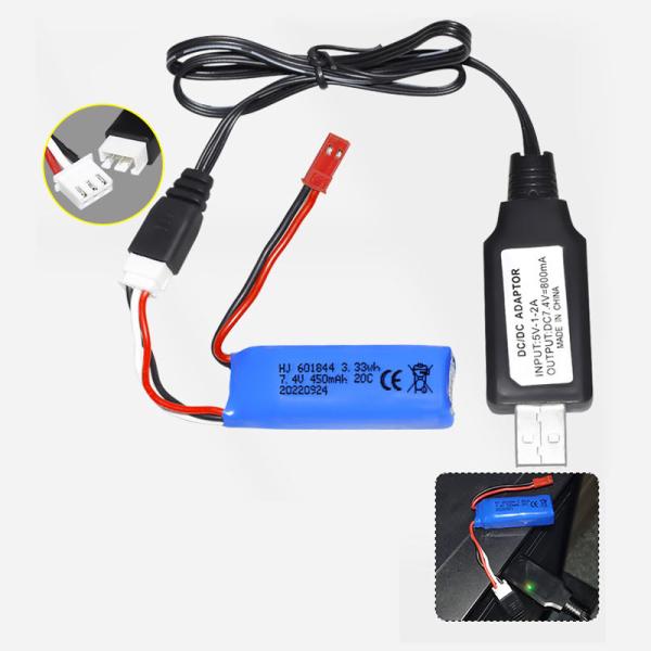 Batterie au lithium-ion rechargeable RC Charge rapide Véhicules électriques Cadeaux LiFePO4