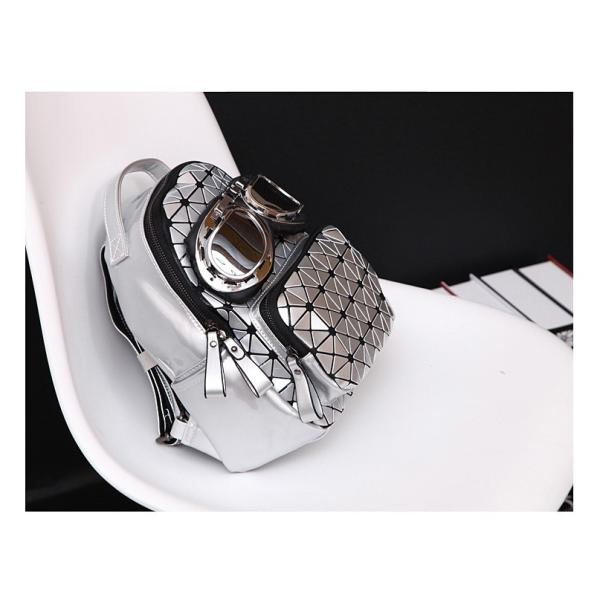 2016 new Backpack female Korean fashion personality solid color glasses bags