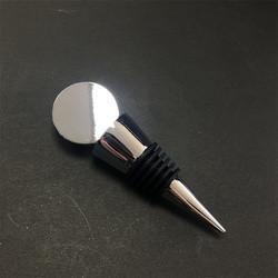 Engraved Logo Promotional Business Gifts Red Wine Glass Bottle Stopper