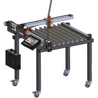 pequeña tabla portátil del corte del plasma de Starfire SF2100 del cortador del plasma del CNC de 1200m m