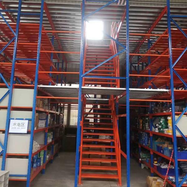Industrial Warehouse Storage Platform Multi Level Racking For Maximum Space Utilization
