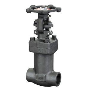 Risng Stem Bellow Seal Globe Valve , Socket Weld Globe Valve 1/4 - 3 Inch NPT End