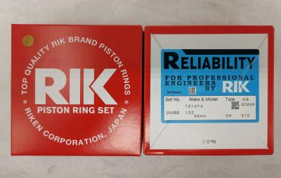 Motor RIK Piston Rings de Toyota 2Z 13011-78701-71 13011-78760-71 28065 peças diesel da empilhadeira