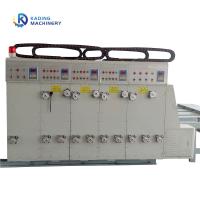 Chain Feeder 6 Colors Carton Printer For Corrugated Paperboard And Carton Box