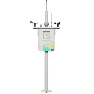 AQD5000 Ambient Air Quality Monitoring System with 7-in-1 Gas Detection, PM2.5/PM10, Meteorology, 7″ Touch Screen, and RS485/4G/LoRA Connectivity
