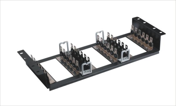 SPCC Cold Rolled Steel Krone Mounting Frame , 19 Inch 180 Pair Rack Mount Frame YH5018