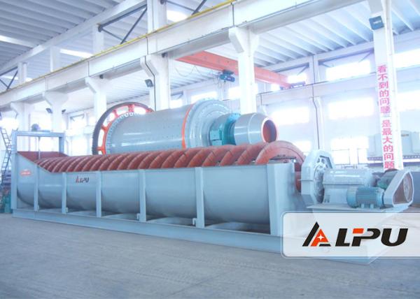 High Efficiency Sand / Stone Washing Equipment Spiral Sand Washer 110-150 t/h
