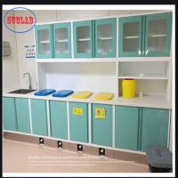 Muebles de hospital Descarga del gabinete de la pared de la clínica de acero inoxidable deslizador de 110 grados bisagra
