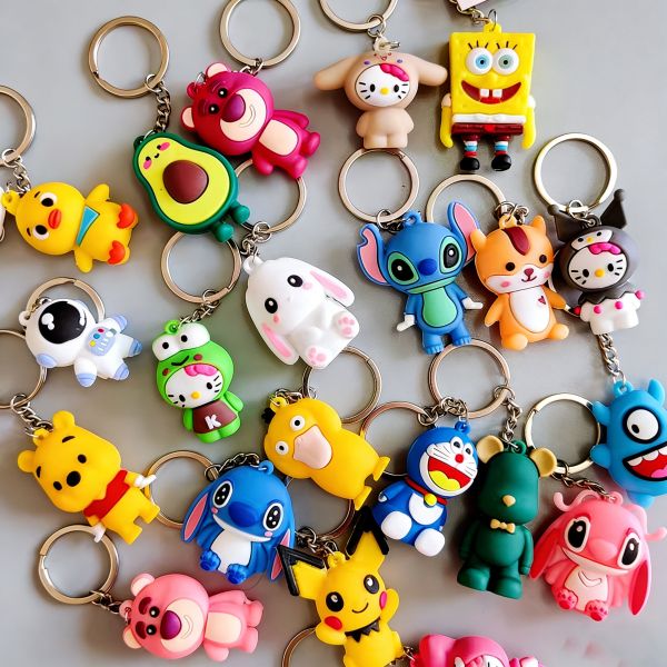 Custom Metal & Rubber Keychain – Hard Enamel Design for Promotional Use & Branding