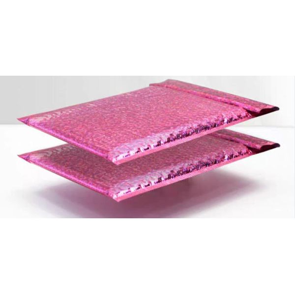 Holographic Poly Metallic Bubble Envelopes Mailer For Shipping