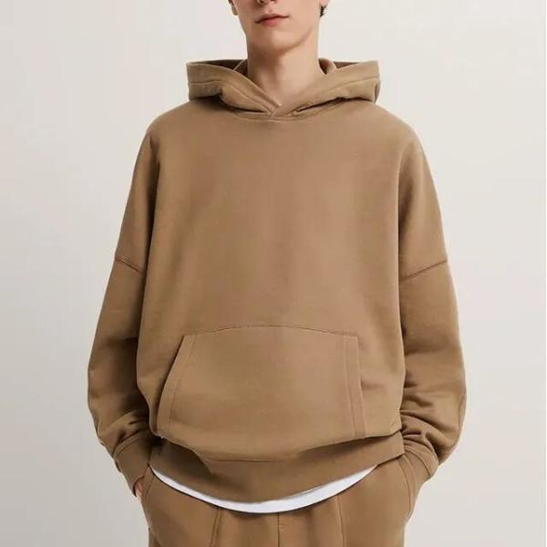                  Men′s Blank Thick Terry Heavy Weight Oversized Fit Custom Print Logo Men′s Hoodies             